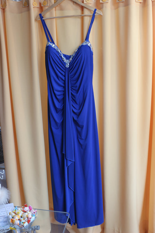 Vestido Justina - Azul