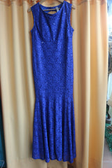 Vestido Sirena - Azul