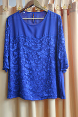 Blusa Salomé - Azul